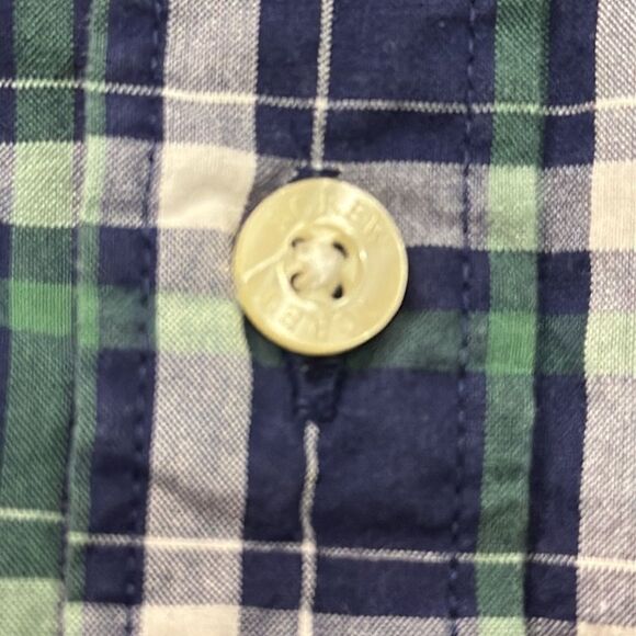 J.CREW Oxford Shirt Long Sleeve Button Down Plaid Men's Size M - Picture 6 of 11